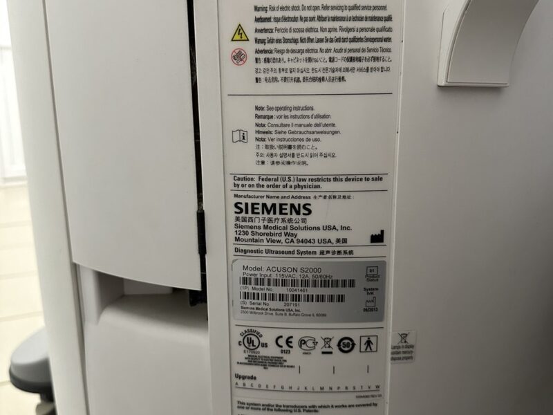 Апарат УЗД Siemens ACUSON S2000 (2013 рік)