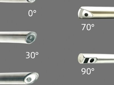 Набір F.O. ларингоскоп дорослий + педіатричний LED2,5В + 2 Miller та 3 Macintosh клинка Luxamed
