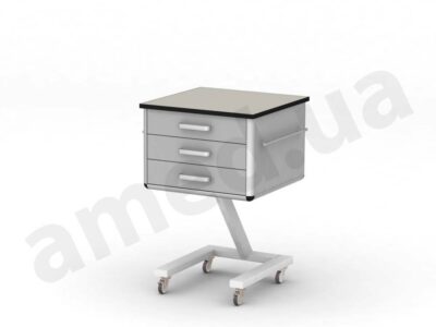 СА1.200 Стіл асистентський з шухлядами сірого кольору
