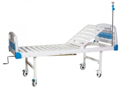 Ліжко лікарняне FB-23 ( 2-секційне, механічне) на колесах
