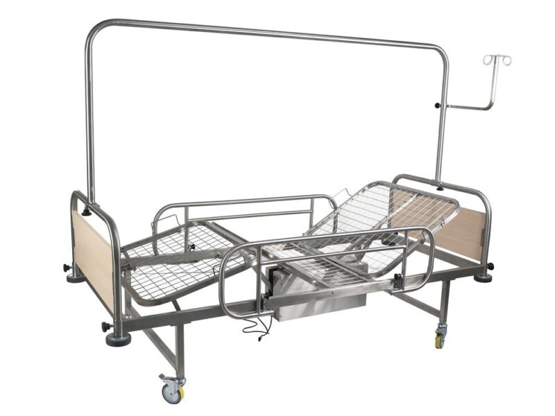 Ліжко лікарняне пересувне двосекційне електричне COMBO НВМE-2-NATA SL