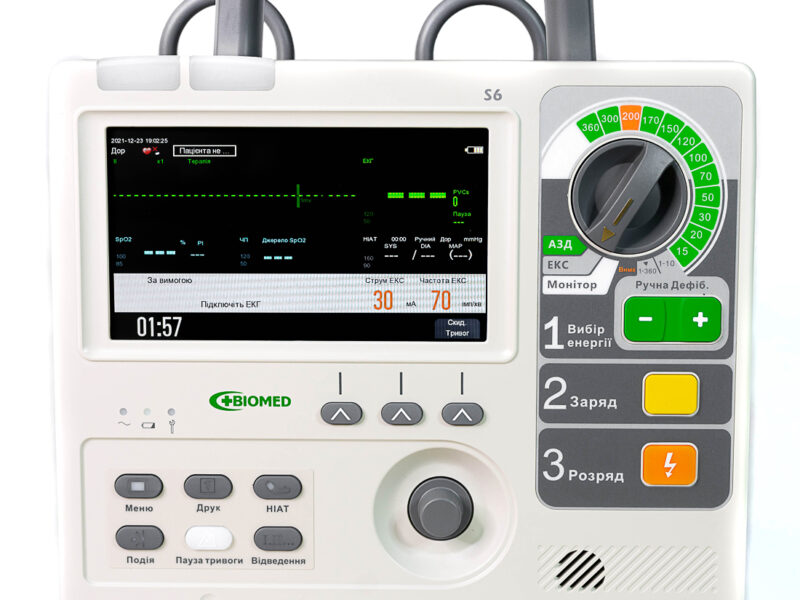 Дефібрилятор-монітор S6