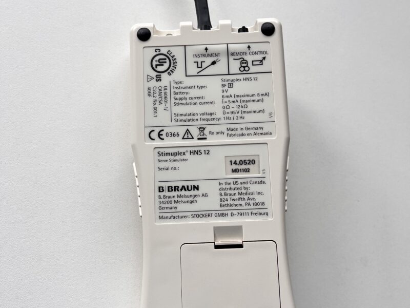 Стимулятор нервів Stimuplex® HNS 12