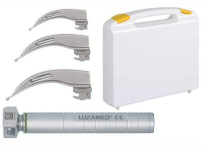 Набір F.O. ларингоскоп педіатричний LED Eco 2,5В + 3 Macintosh клинка Luxamed