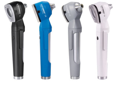 Отоскоп LED 2.5В LuxaScope Auris, блакитний, Luxamed