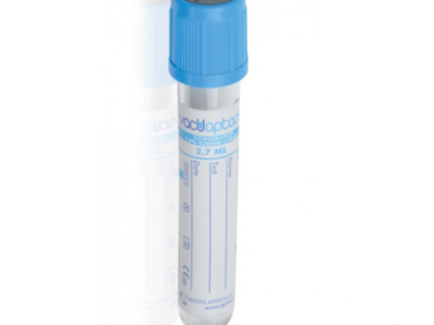 Пробірка для крові з цитратом натрію 3,2%, 13×75 мм, 2,7 мл, уп. 100 шт (30500), VacuAptaca