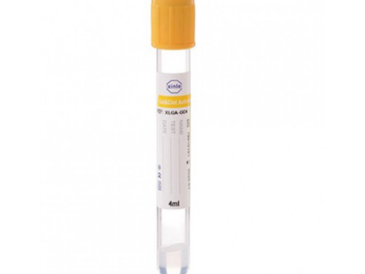Пробірка для крові з жовтою кришкою, 13×75 мм, 3,5 мл, уп. 100 шт VPA-GC35 (гель та активатор згортання), AMED