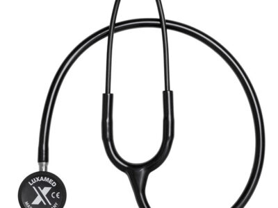 Стетоскоп для дітей та дорослих LuxaScope Sonus SX чорний, з нержавіючої сталі, Luxamed