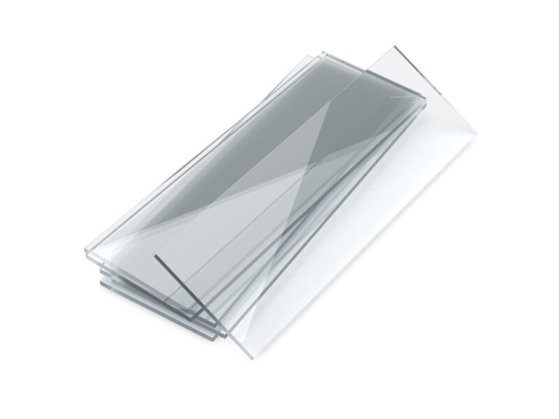 Скло предметне, 25.4х76.2, зі шліфованими гранями (MS7101)