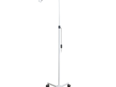 Оглядова LED лампа, з ручкою та підставкою, біла, Luxamed